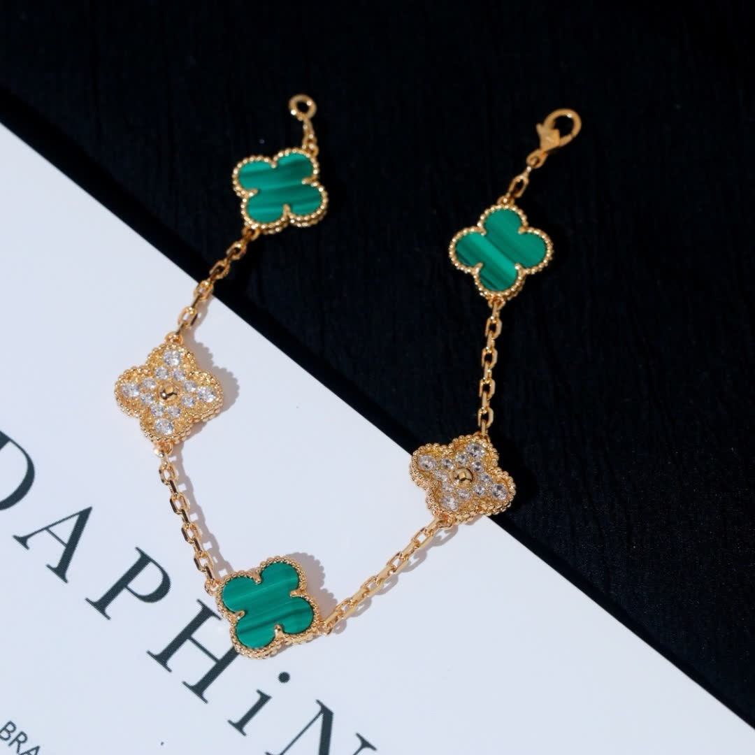 Van Cleef & Arpels Vintage Alhambra Gold Bracelet